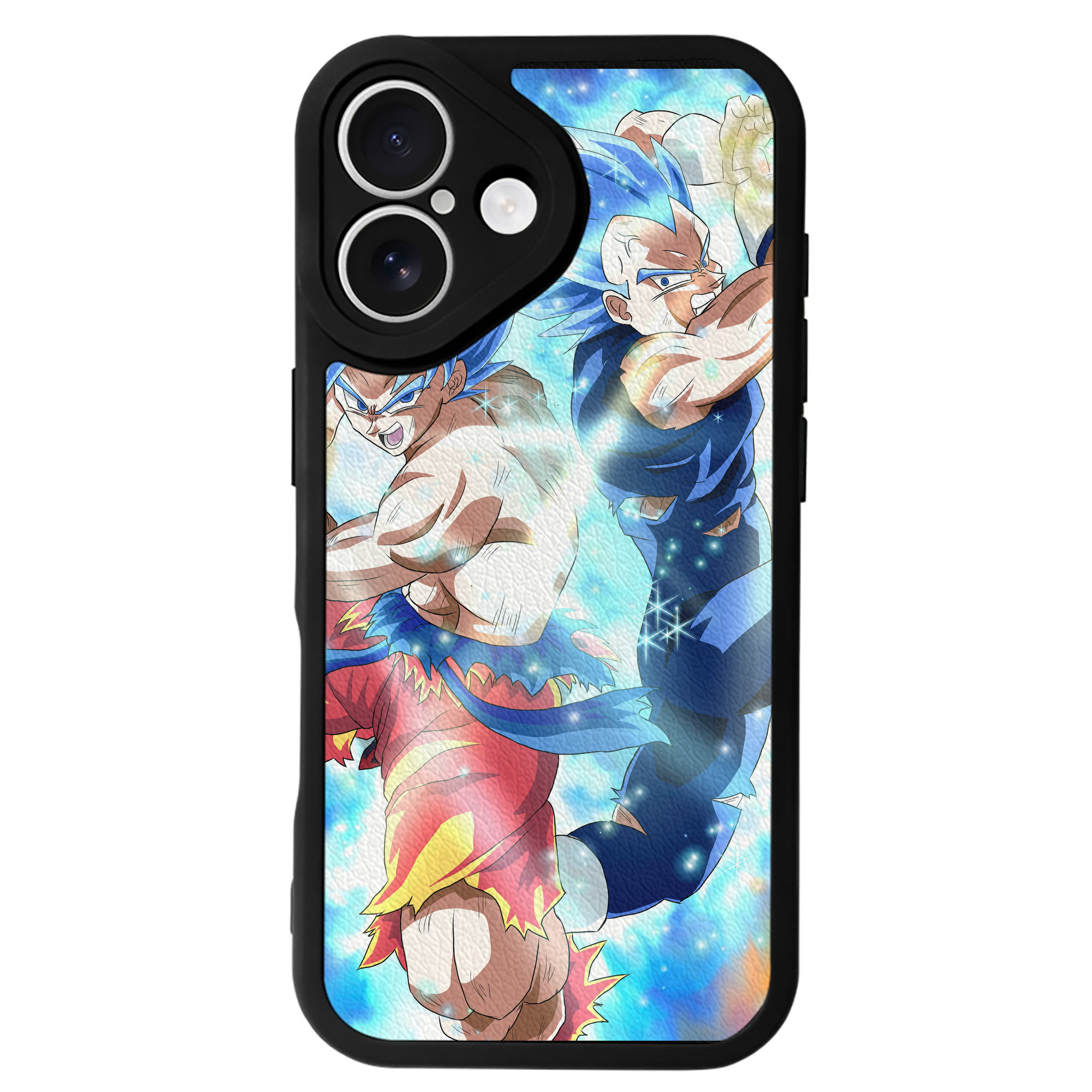 （画像用） ドラゴンボール DRAGON BALL 【iPhone 16シリーズ対応】シリコンスマホケース（レザー調） 材質：シリコン